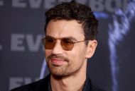 Theo James at Los Angeles Premiere Of Neon's "The Monkey" Image via Getty.